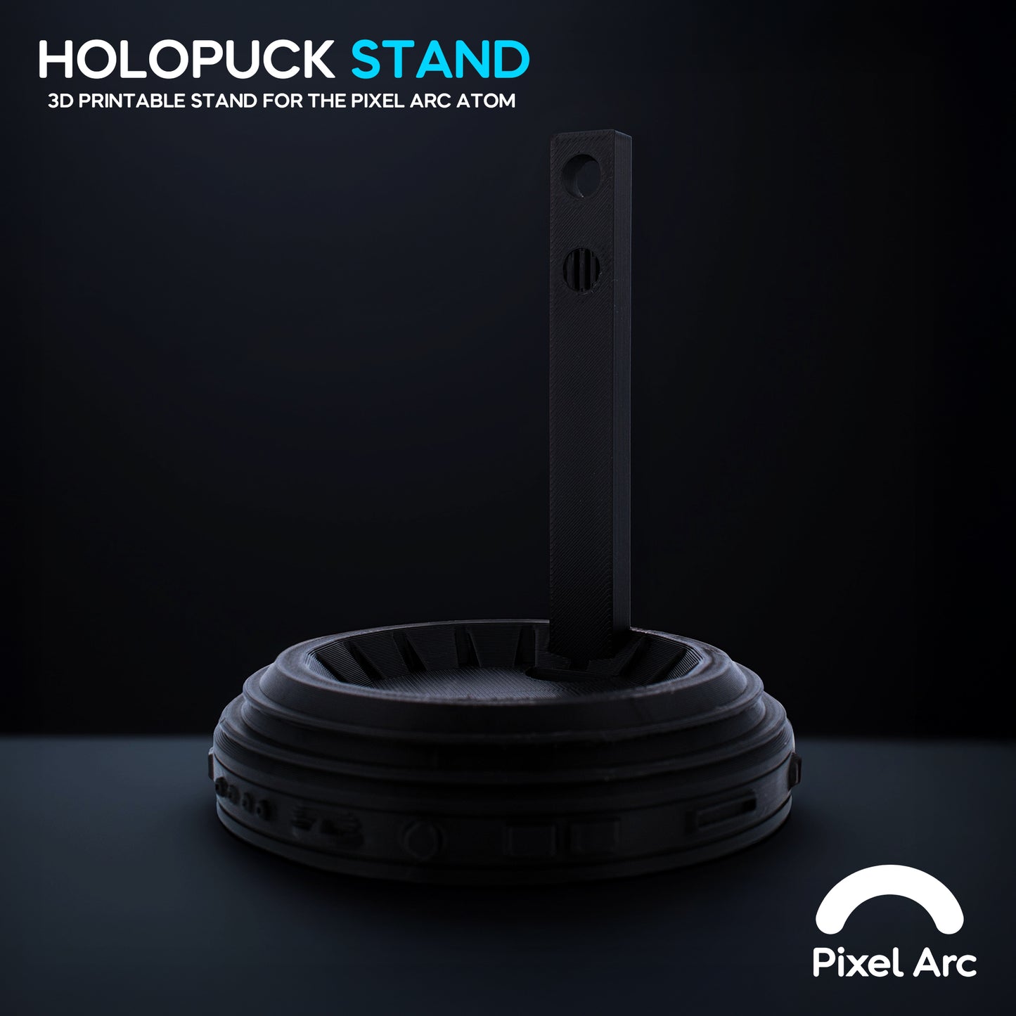 Holopuck Stand [For 3D Printing]